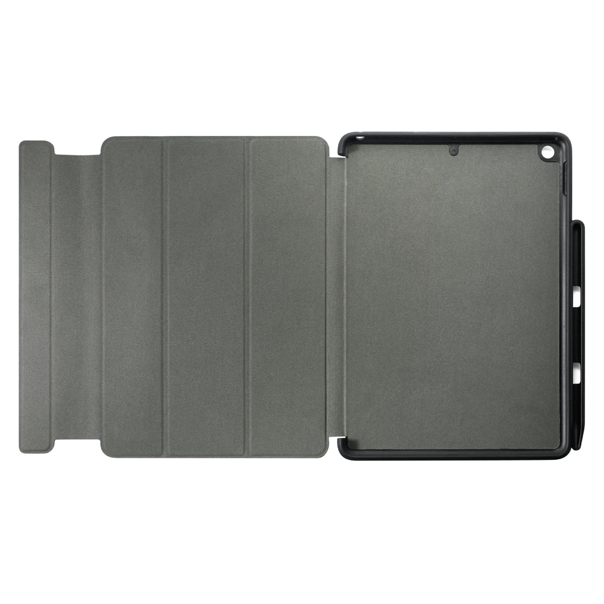 MUSE - Apple iPad 7th/8th/9th Gen Folio Case - Charcoal Grey