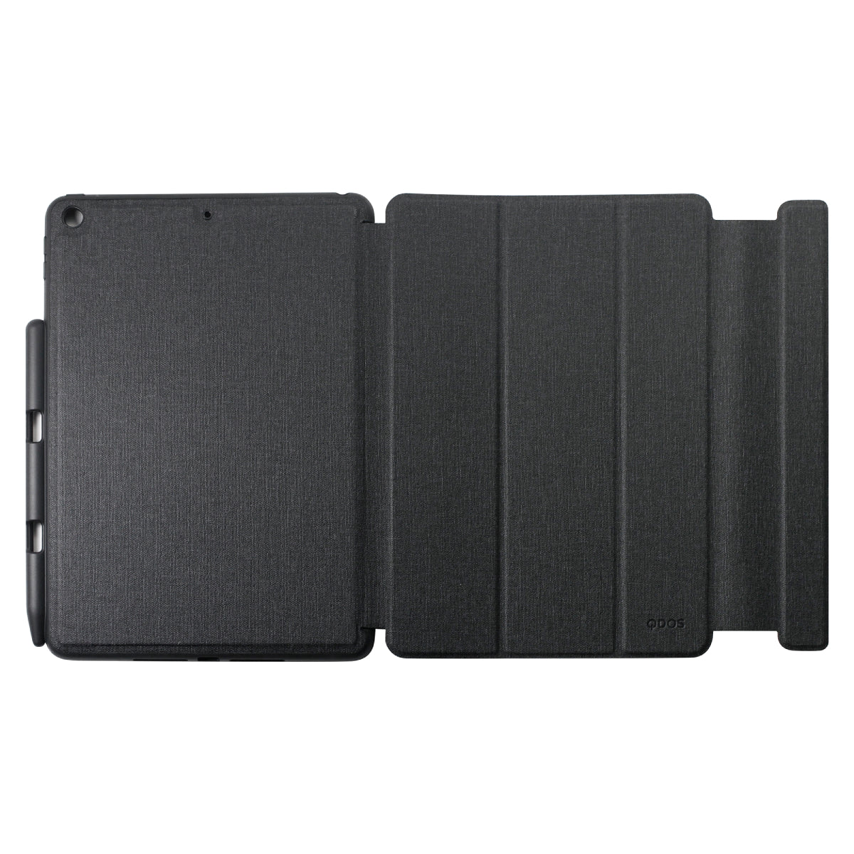 MUSE - Apple iPad 7th/8th/9th Gen Folio Case - Charcoal Grey