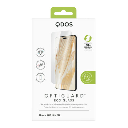 OptiGuard Eco Glass for HONOR 200 Lite 5G - Clear