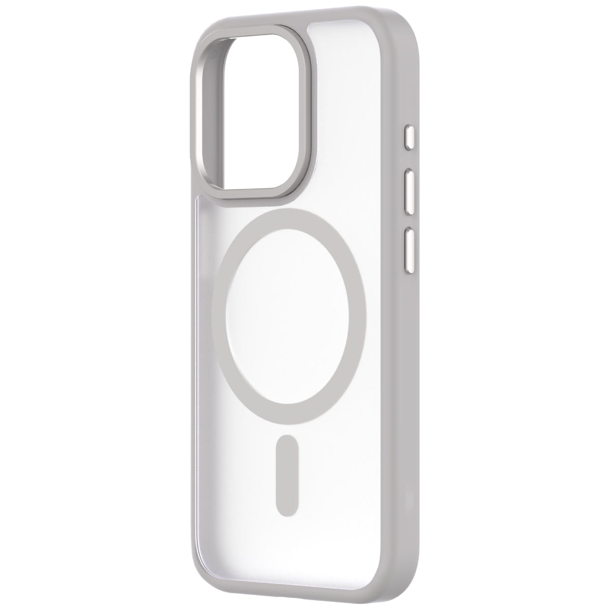 Hybrid Soft + Snap for iPhone 15 Pro Max - Clear / Natural Titanium