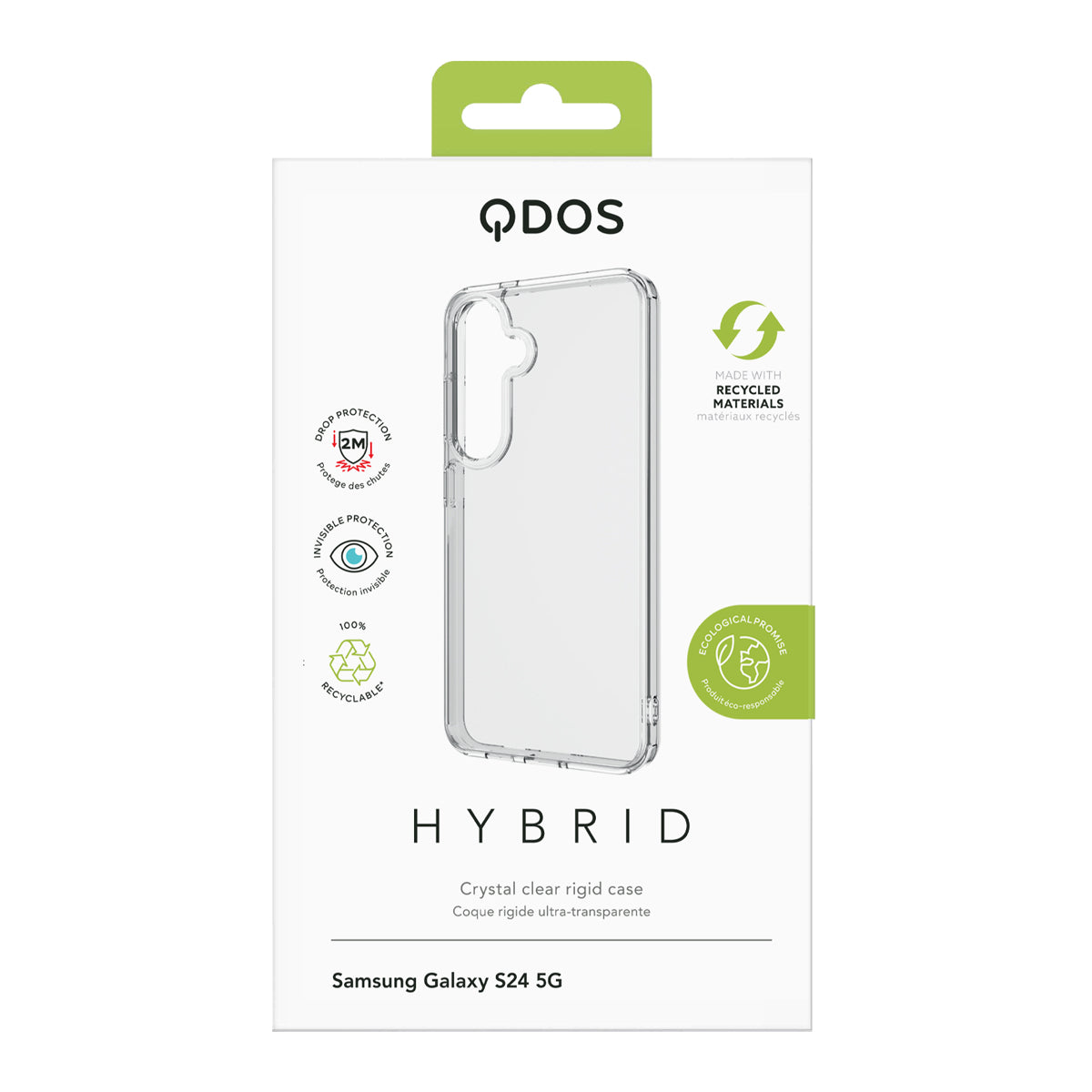 Hybrid Clear for Samsung Galaxy S24 5G - Clear