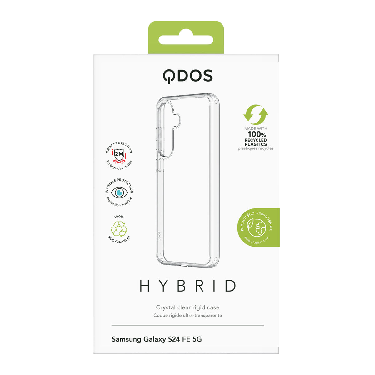 Hybrid - Samsung Galaxy S24 FE Case - Clear