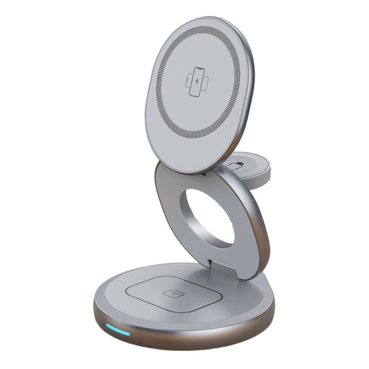 SnapStand 3-in-1 Wireless Charger - Space Grey