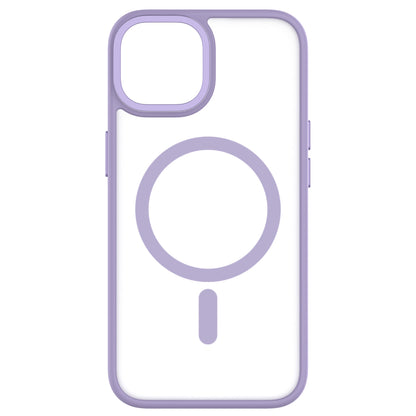 Hybrid Soft + Snap for iPhone 14 / iPhone  13 - Clear / Lavender