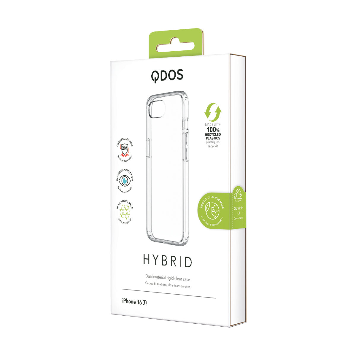 Hybrid - iPhone 16e Case - Clear