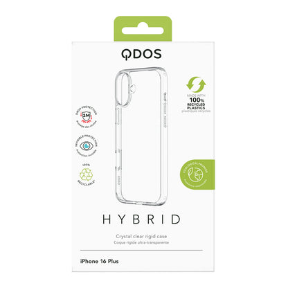 Hybrid - iPhone 16 Plus Case - Clear