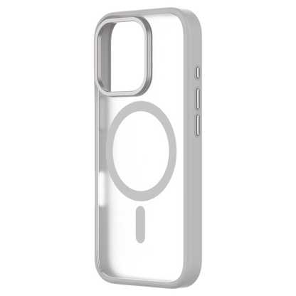 Hybrid Soft + Snap - iPhone 16 Pro Case MagSafe Compatible - Clear / Natural Titanium