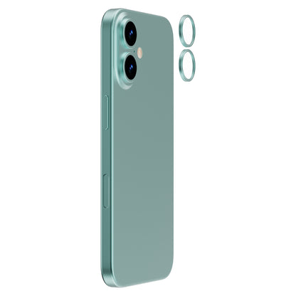 OptiRings - iPhone 16 / iPhone 16 Plus Camera Lens Protector - Green