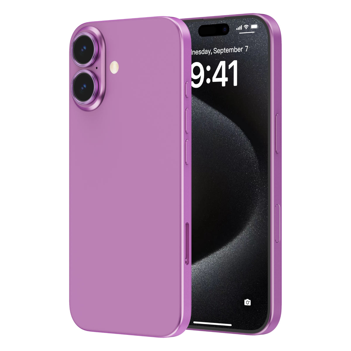 OptiRings - iPhone 16 / iPhone 16 Plus Camera Lens Protector - Pink