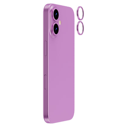 OptiRings - iPhone 16 / iPhone 16 Plus Camera Lens Protector - Pink