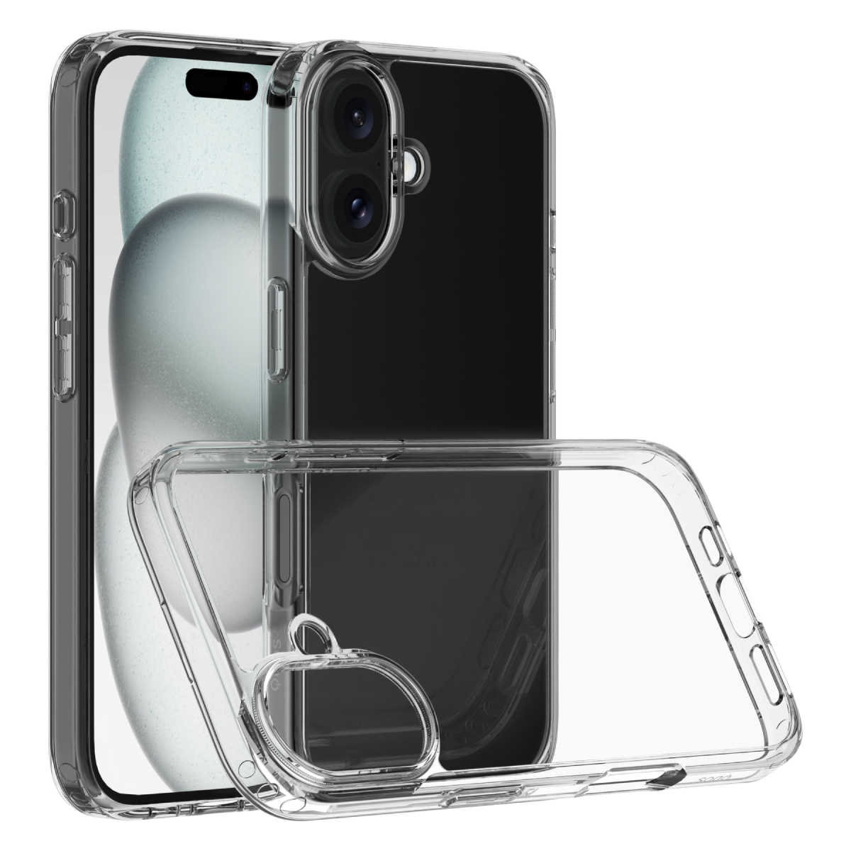 Hybrid - iPhone 16 Case - Clear