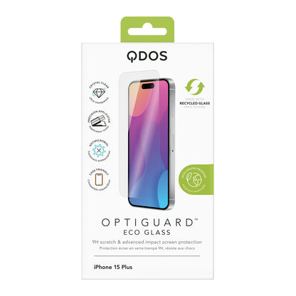 OptiGuard Eco Glass for iPhone 15 Plus