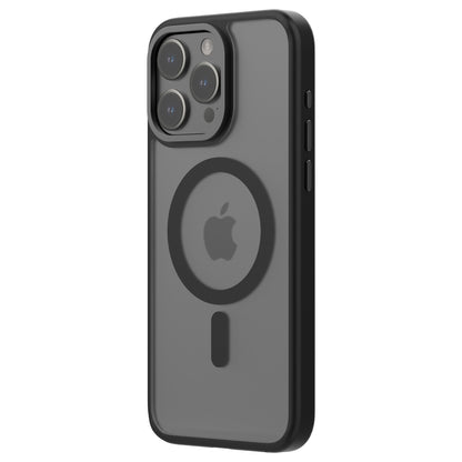 Hybrid Soft + Snap for iPhone 15 Pro Max - Clear / Black Titanium