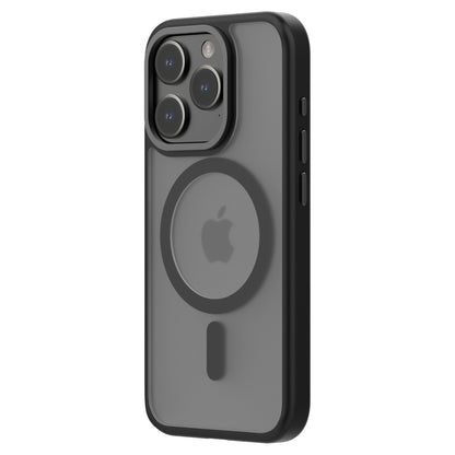 Hybrid Soft + Snap for iPhone 15 Pro - Clear / Black Titanium