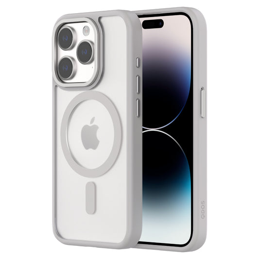 Hybrid Soft + Snap for iPhone 15 Pro - Clear / Natural Titanium