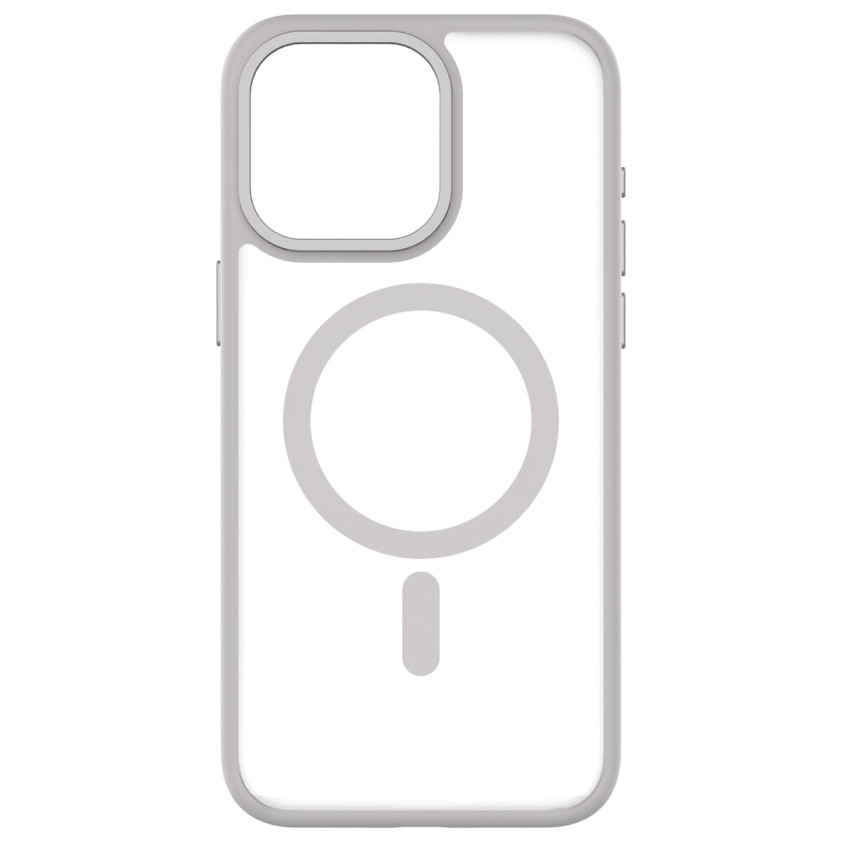 Hybrid Soft + Snap for iPhone 15 Pro - Clear / Natural Titanium