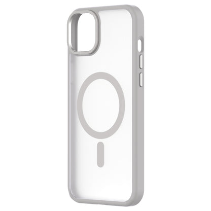 Hybrid Soft + Snap for iPhone 15 Plus - Clear / Grey