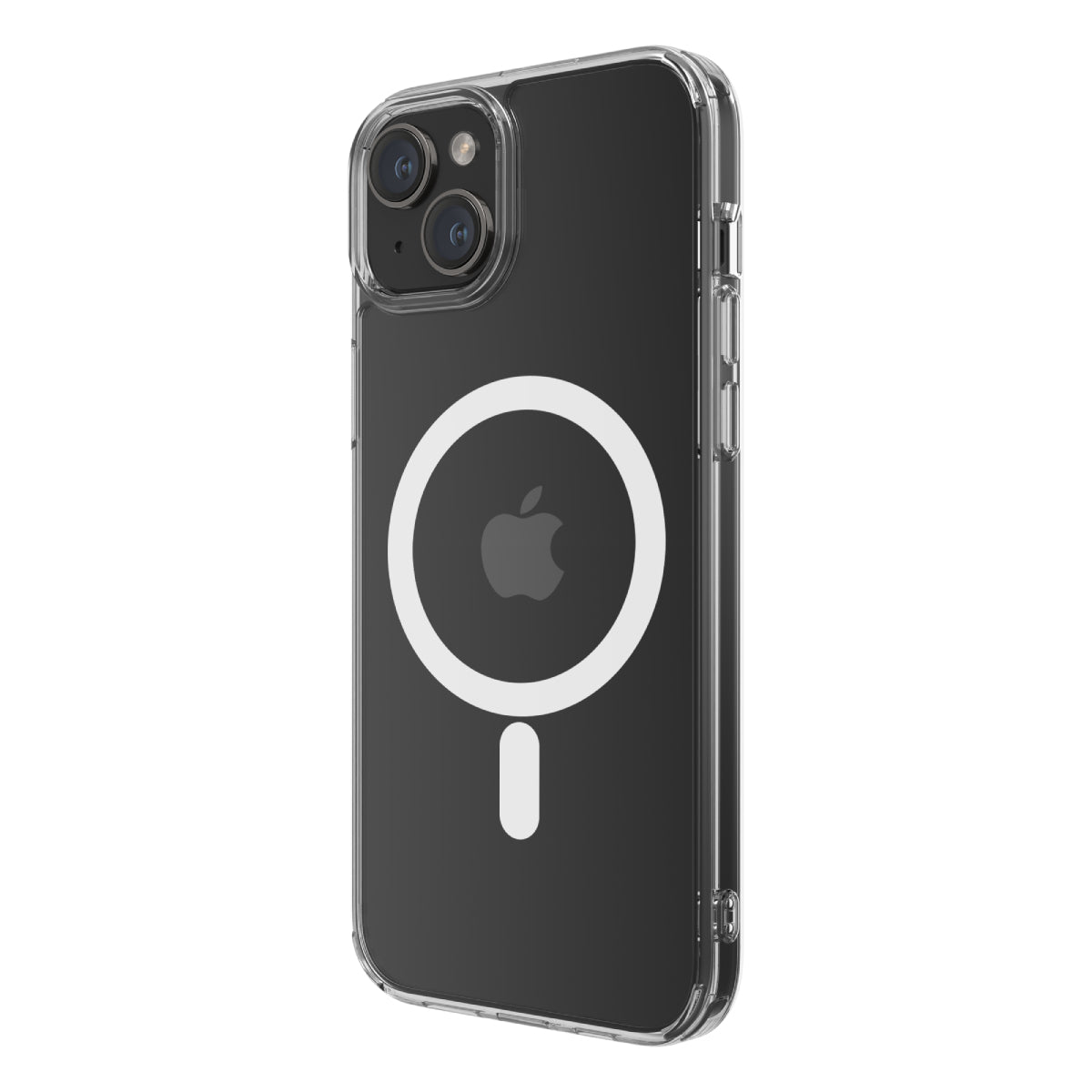 Hybrid Force + Snap for iPhone 15 Plus - Clear