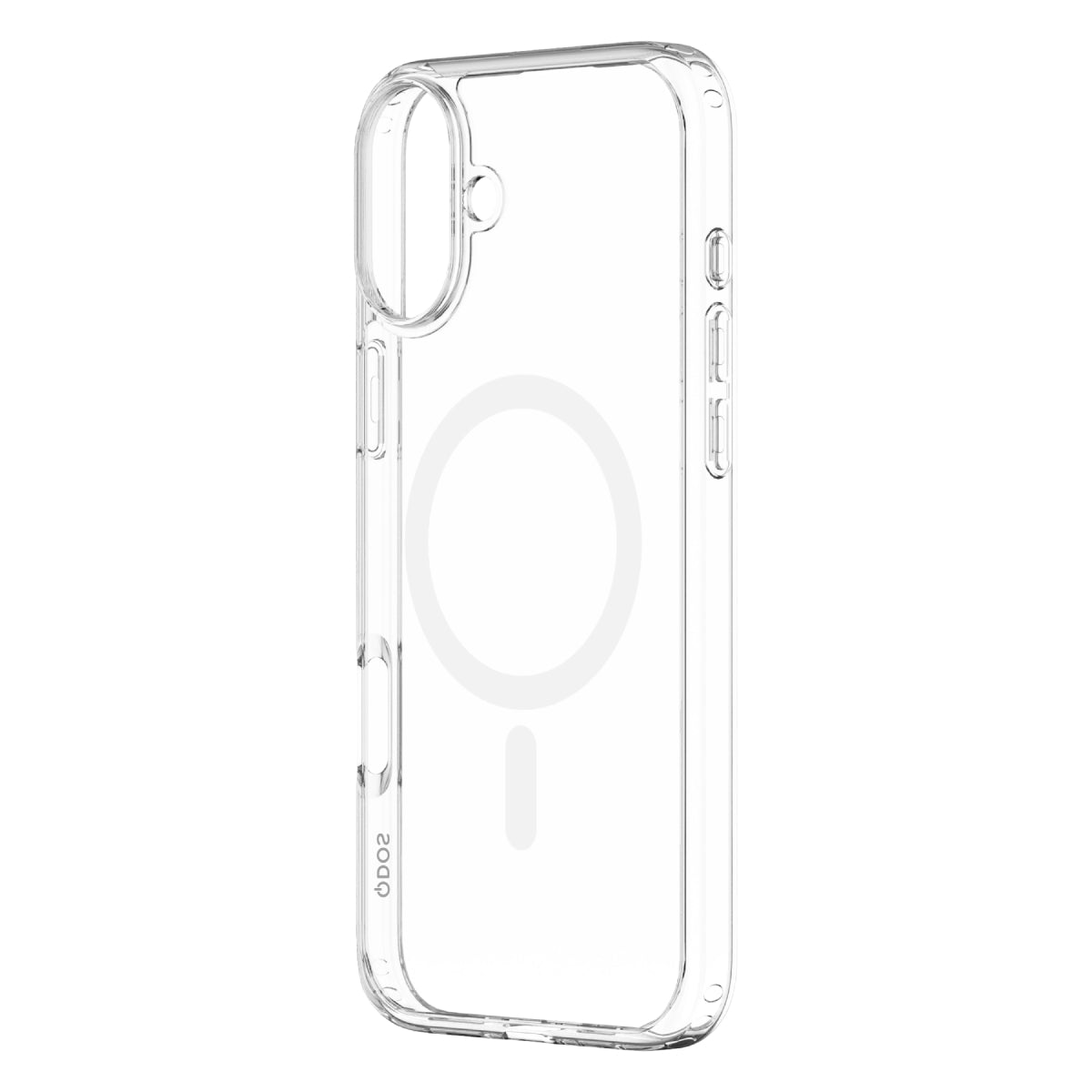 Hybrid Drop + Snap - iPhone 16 Plus Case MagSafe Compatible - Clear