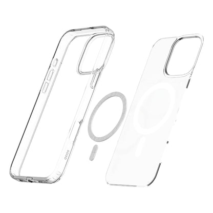 Hybrid Drop + Snap - iPhone 16 Pro Max Case MagSafe Compatible - Clear