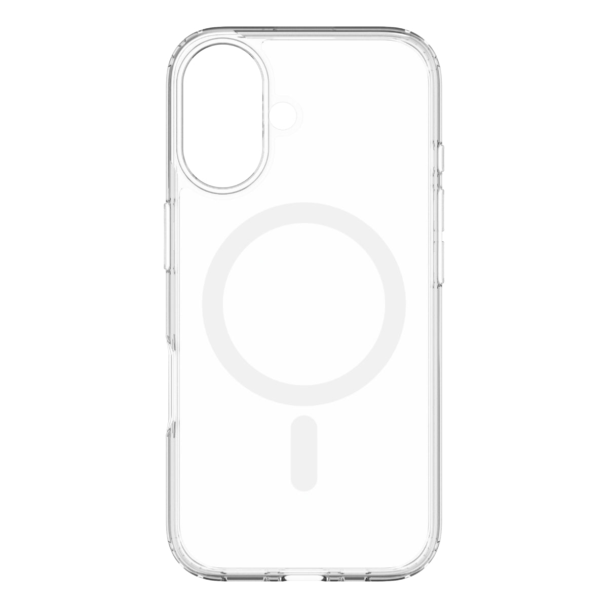 Hybrid Drop + Snap - iPhone 16 Case MagSafe Compatible - Clear