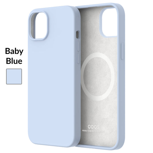 Touch Pure + Snap - iPhone 14 Plus Case MagSafe Compatible - Baby Blue