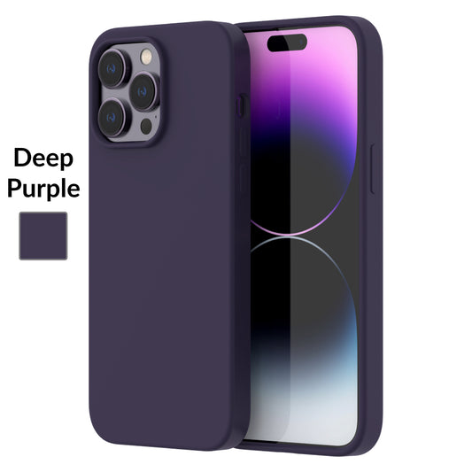 Touch Pure + Snap - iPhone 14 Pro Case MagSafe Compatible - Deep Purple