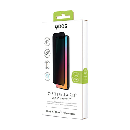 OptiGuard Glass Privacy for iPhone 14 / iPhone 13 / iPhone 13 Pro