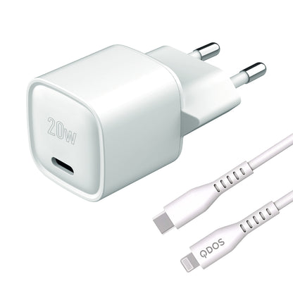 PowerCube DUO 20W Power Adapter - White