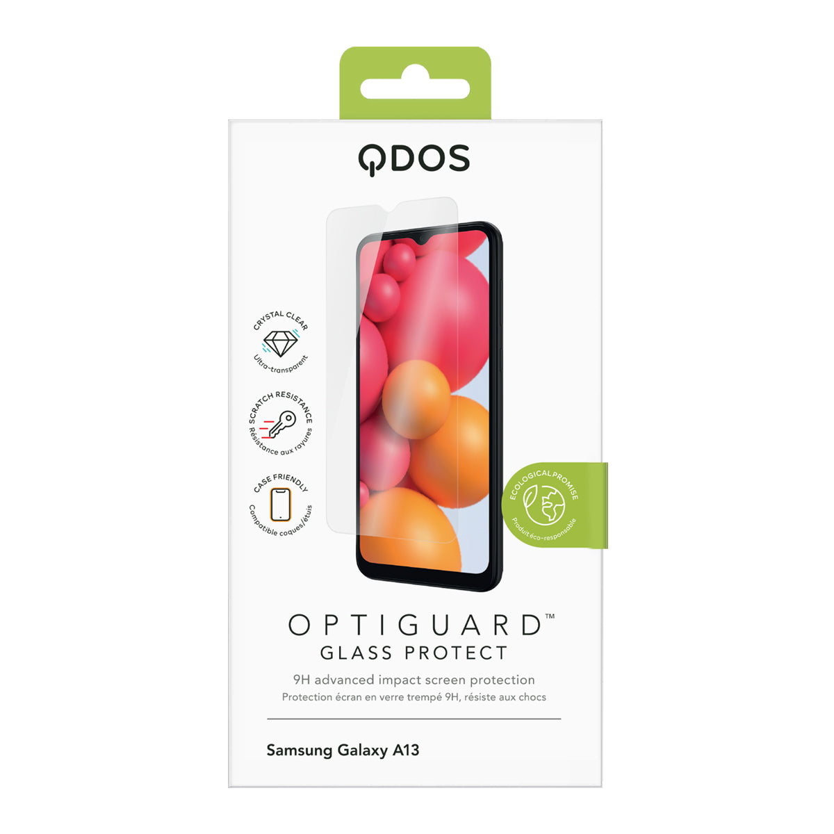 OptiGuard Glass Protect for Galaxy A13 4G - Clear