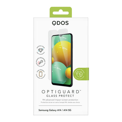 OptiGuard Glass Protect for Galaxy A14 / A14 5G - Clear