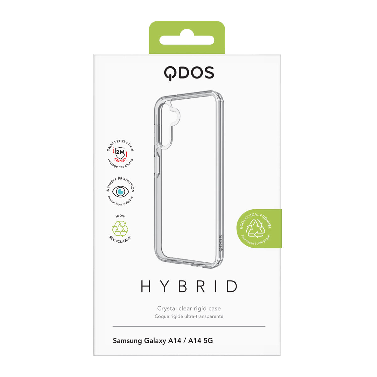 Hybrid Clear for Galaxy A14/A14 5G - Clear