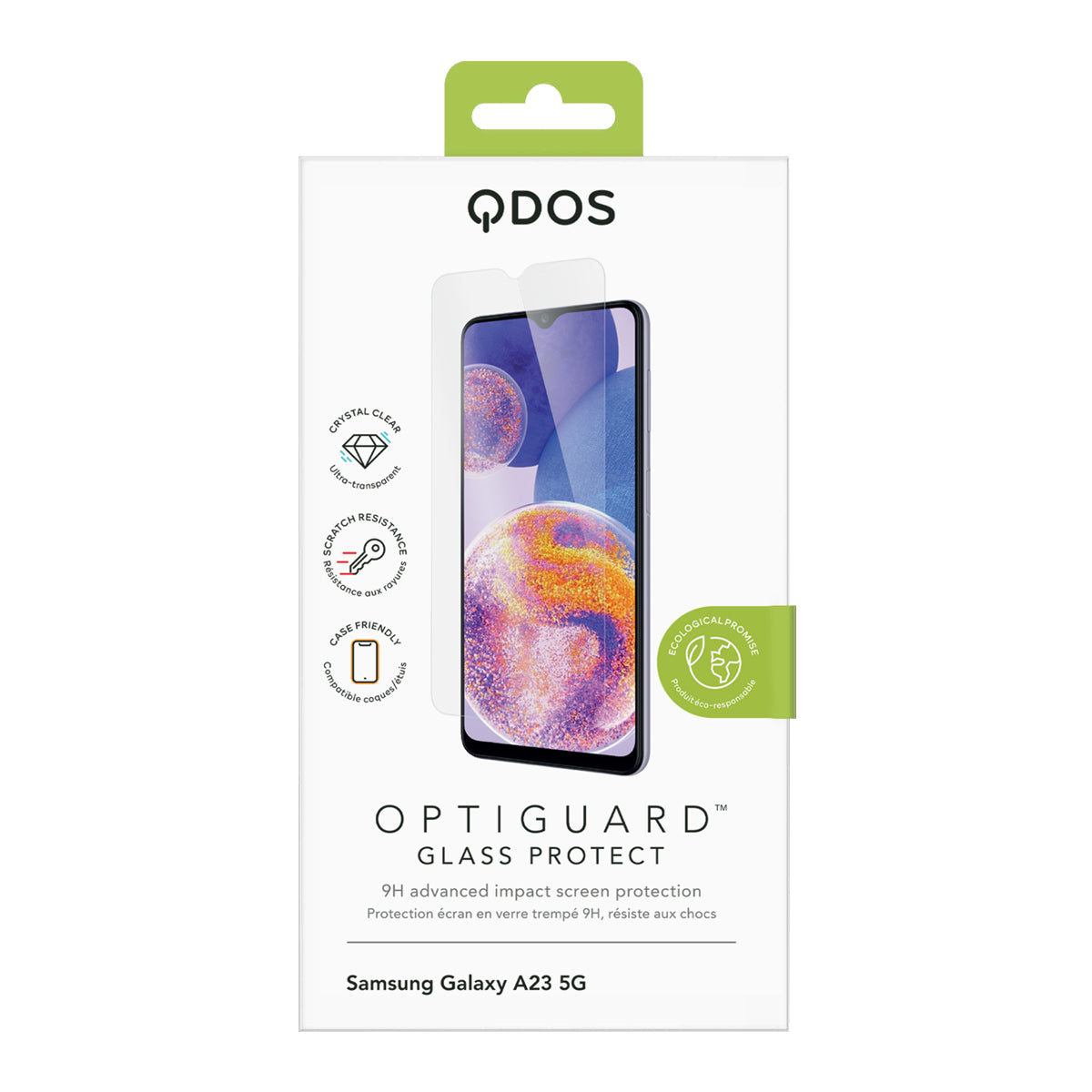 OptiGuard Glass Protect for Galaxy A23 5G - Clear
