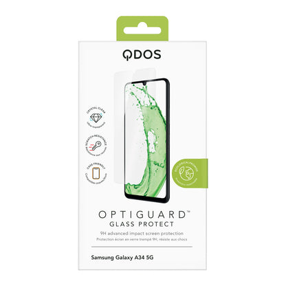 OptiGuard Glass Protect for Galaxy A34 5G - Clear