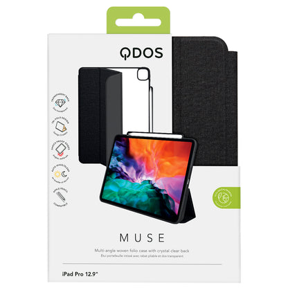 MUSE folio for iPad Pro 12.9-in. (6th/5th/4th gen) - Clear / Grey