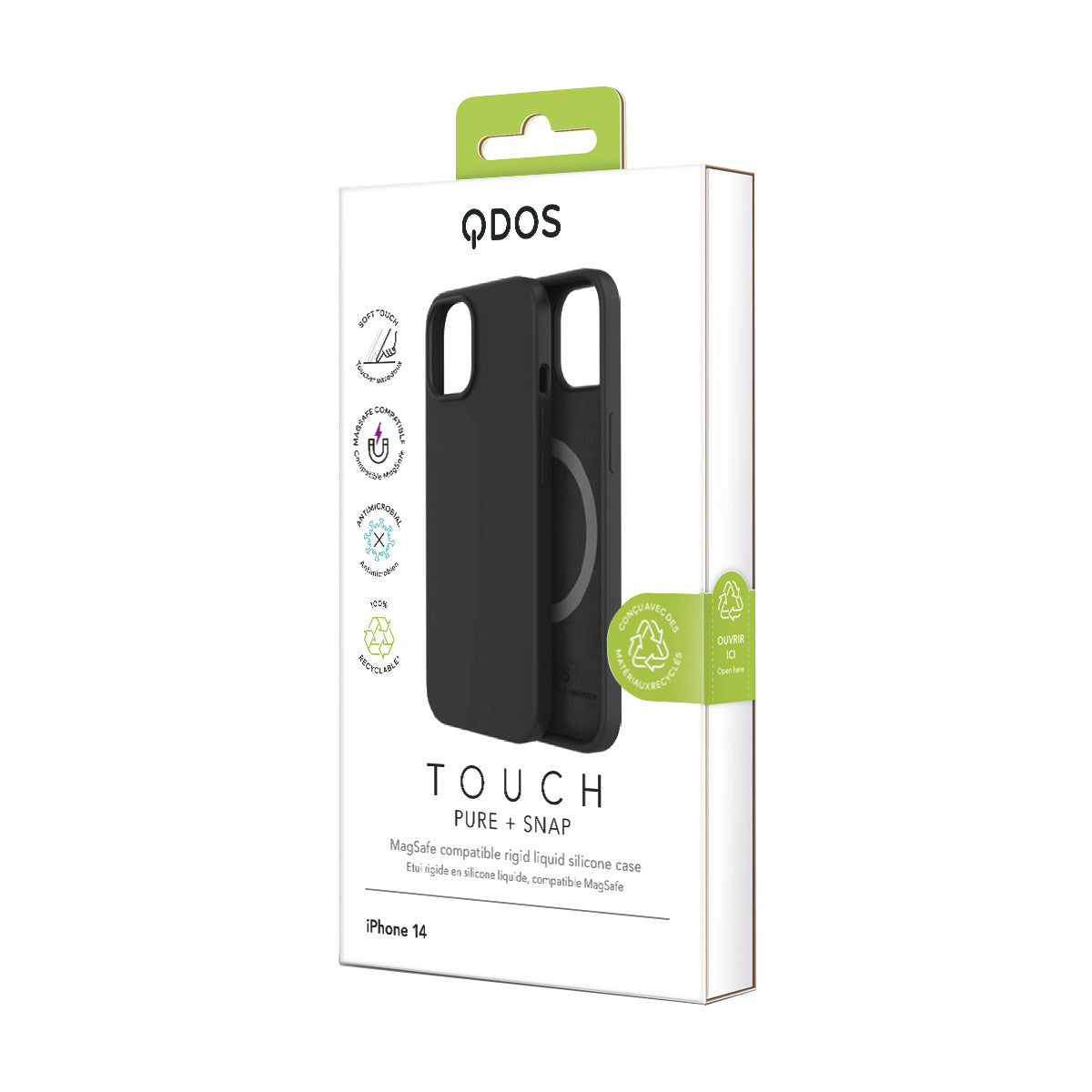 Touch Pure + Snap for iPhone 14 / iPhone 13 - Black